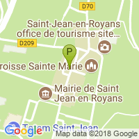 carte de la Pharmacie du Royans