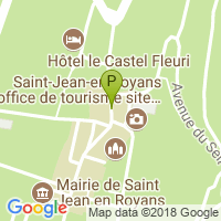 carte de la Pharmacie de Saint Jean