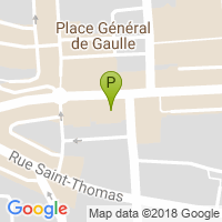 carte de la Pharmacie du Centre