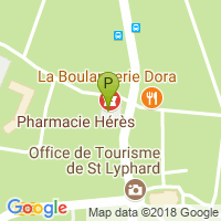 carte de la Pharmacie Heres