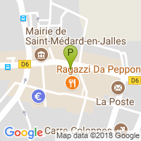 carte de la Pharmacie Coeur de Jalles