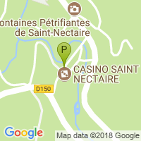 carte de la Pharmacie de Saint Nectaire