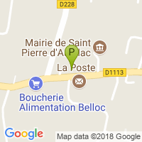 carte de la Pharmacie du Bourg