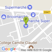 carte de la Pharmacie Viard