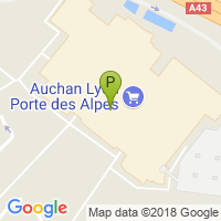 carte de la Pharmacie Porte des Alpes