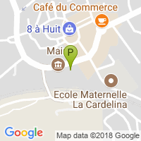 carte de la Pharmacie de l'Hotel de Ville