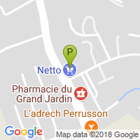 carte de la Pharmacie du Grand Jardin