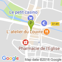 carte de la Pharmacie Boulant Dusonchet