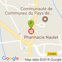 carte de la Pharmacie Naulet