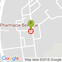 carte de la Pharmacie de Bellevue