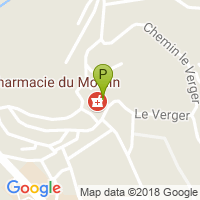 carte de la Pharmacie du Moulin