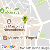 carte de la Pharmacie de l'Hotel de Ville