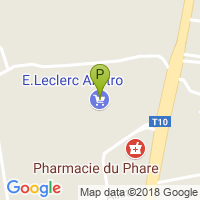 carte de la Pharmacie du Phare