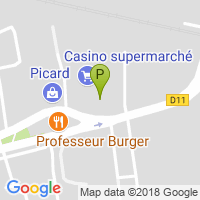 carte de la Pharmacie du Parcas