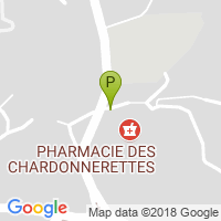 carte de la Pharmacie des Chardonnerettes
