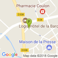 carte de la Pharmacie Lavallee