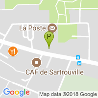 carte de la Pharmacie de Sartrouville