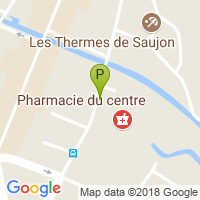 carte de la Pharmacie du Centre