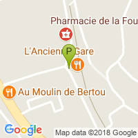 carte de la Pharmacie de la Fourche