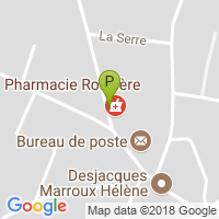 carte de la Pharmacie Rouviere