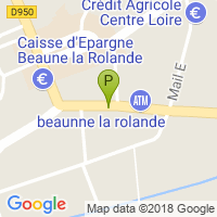 carte de la Pharmacie de Beaune la Rolande