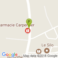 carte de la Pharmacie Carpentier