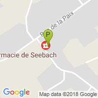 carte de la Pharmacie de Seebach