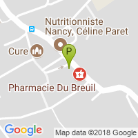 carte de la Pharmacie du Breuil