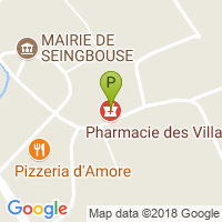 carte de la Pharmacie des Villages