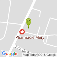 carte de la Pharmacie Mery
