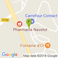 carte de la Pharmacie Navelot
