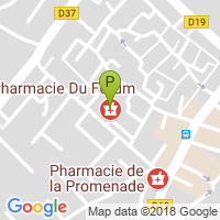 carte de la Pharmacie du Forum