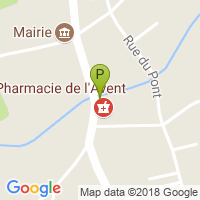 carte de la Pharmacie de l'Avent