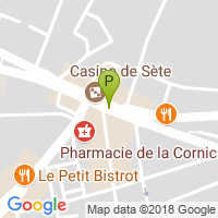 carte de la Pharmacie de la Corniche