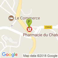 carte de la Pharmacie du Chateau