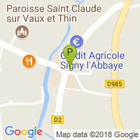 carte de la Pharmacie de l'Abbaye