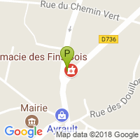 carte de la Pharmacie des Fins Bois