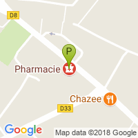 carte de la Pharmacie de Sillery