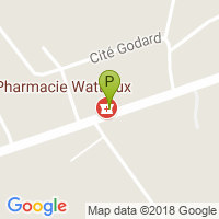 carte de la Pharmacie Wattiaux