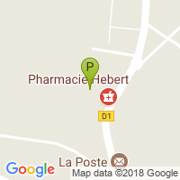 carte de la Pharmacie Hebert