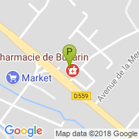 carte de la Pharmacie de Bucarin