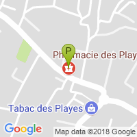 carte de la Pharmacie des Playes