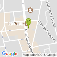 carte de la Pharmacie de la Poste