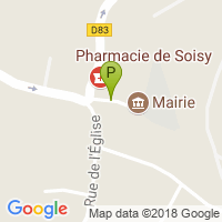 carte de la Pharmacie de Soisy