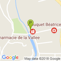 carte de la Pharmacie de la Vallee