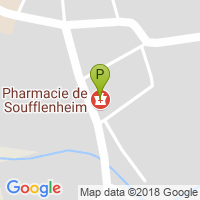 carte de la Pharmacie de Soufflenheim