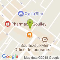 carte de la Pharmacie de l'Ocean