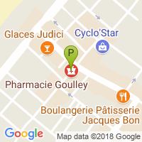 carte de la Pharmacie de Soulac