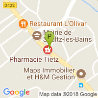 carte de la Pharmacie Tietz