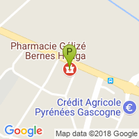 carte de la Pharmacie Gelize Bernes Heuga